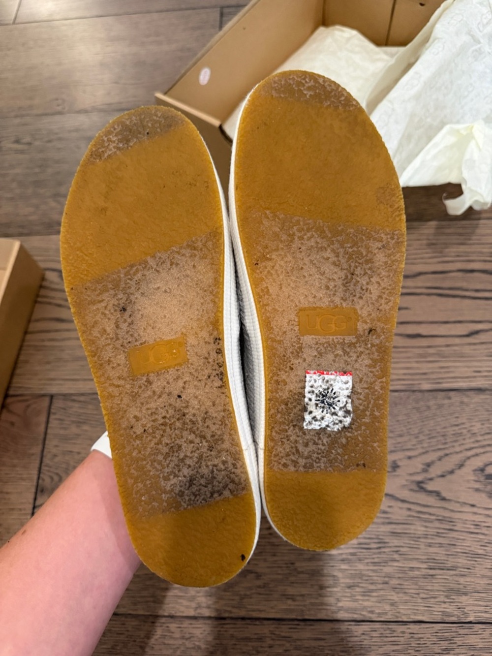 UGG Bren Slip on Sneaker 1020090 W / GRV size 6.5 - Picture 7 of 10